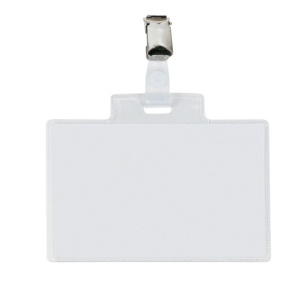 PORTANOME PASS 4E 11X7CM CON CLIP METALLO         ART. PASS3E