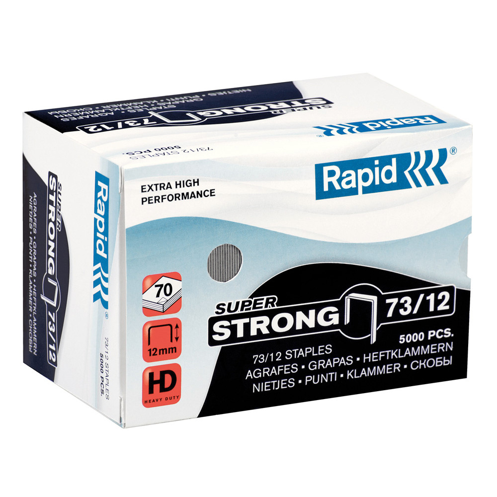 PUNTI METALLICI RAPID 73/12 (CF.5000PZ)