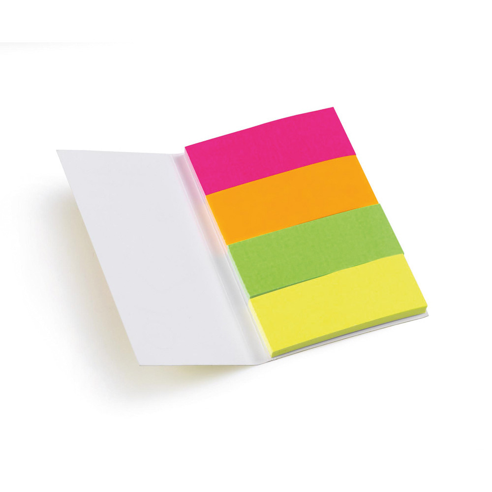 INDEX ADESIVI FLUO 4 COLORI ASSORTITI 20X50 160FF