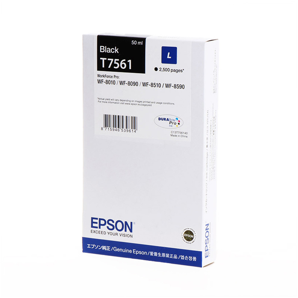 C13T75614N CARTUCCIA NEROEPSON WF-8090 (2,5K)