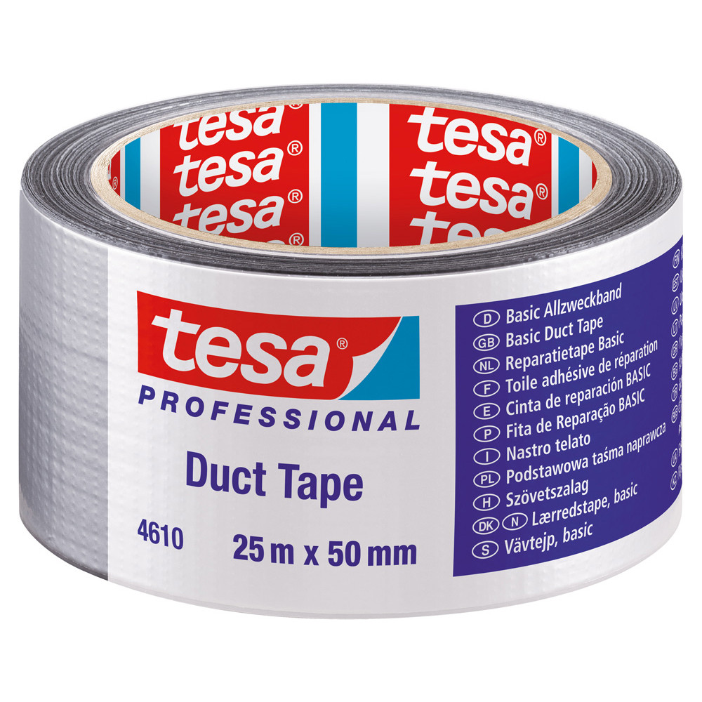 NASTRO AUTOAD. TESA BASIC DUCT TAPE MU84 25MTX50MM