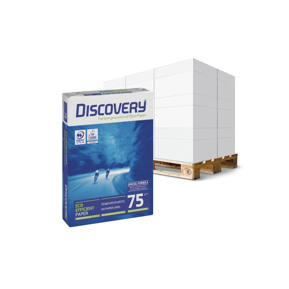 CARTA A4 DISCOVERY 75GR BANCALE 300 RISME CONSEGNA PIANO STRADA