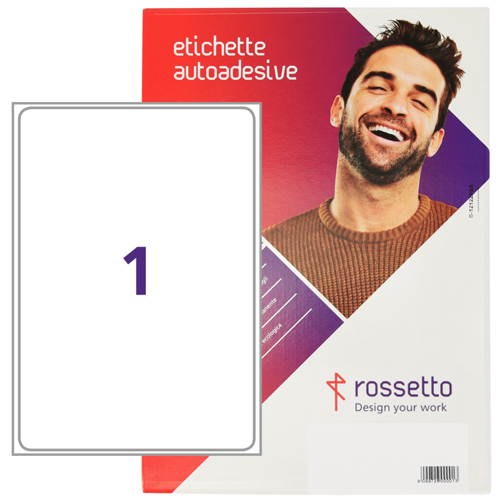 ETICHETTE ROSSETTO 199,6X289,1MM (1ET.X100FF) ARRO