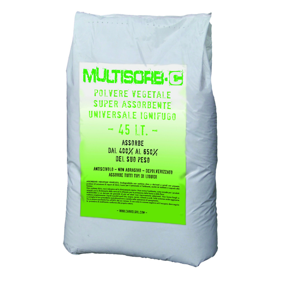 POLVERE ASSORBENTE MULTISORB-C SACCO DA 6KG