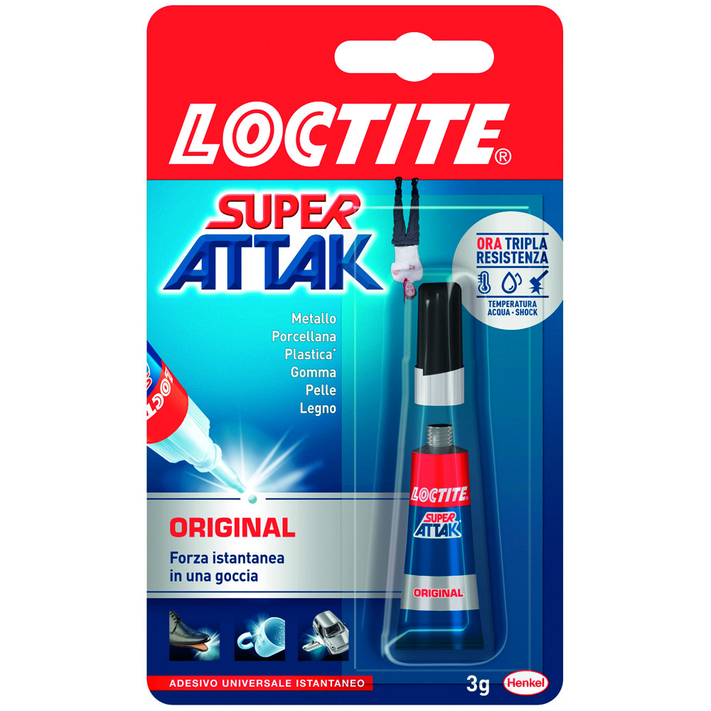 COLLA UNIVERSALE LOCTITE SUPER ATTAK GR 3