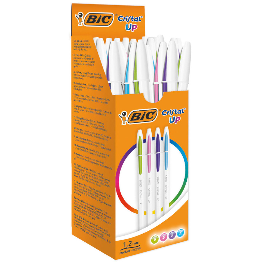 PENNE A SFERA BIC CRISTAL UP (CF.20PZ)