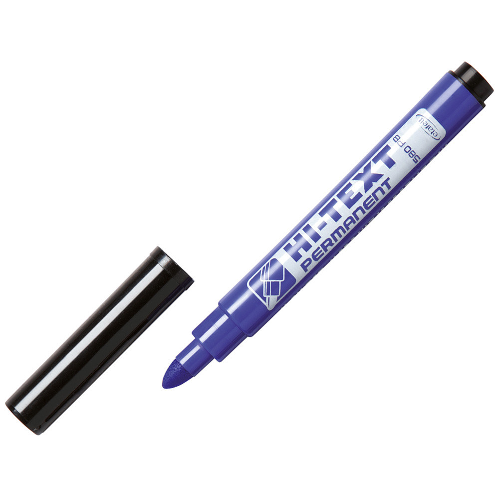 MARCATORE PERMANENTE HI-TEXT 580PB P.TA CONICA 4MM