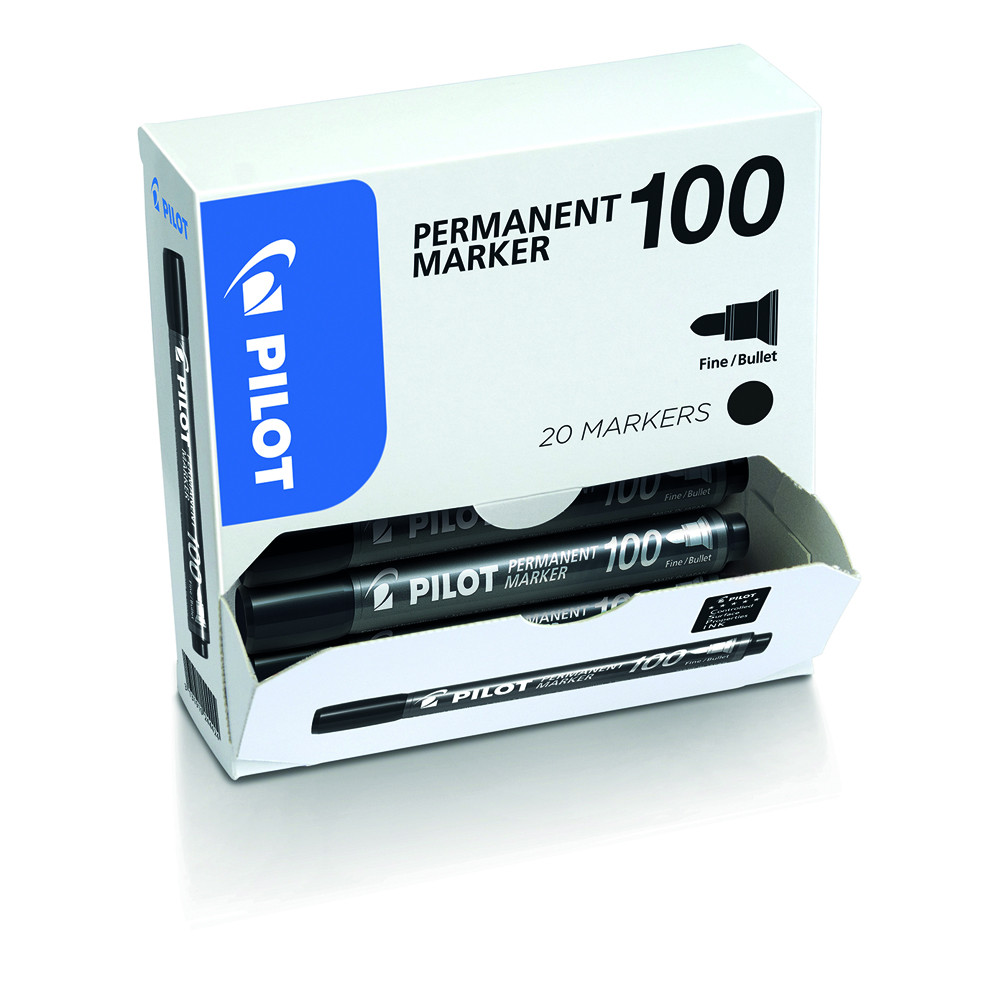 MARCATORE PERMANENTE PILOT 100 P.TA CONIC (CF.20PZ)
