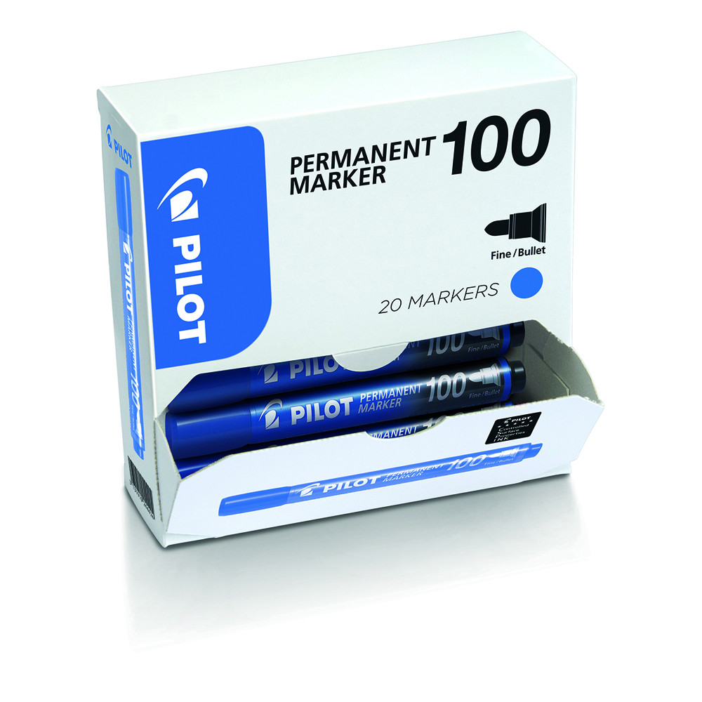 MARCATORE PERMANENTE PILOT 100 P.TA CONIC (CF.20PZ)