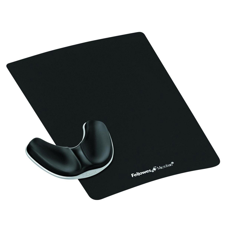 SUPPORTO PALMARE HEALTH-V CON MOUSE PAD NERO 23X27