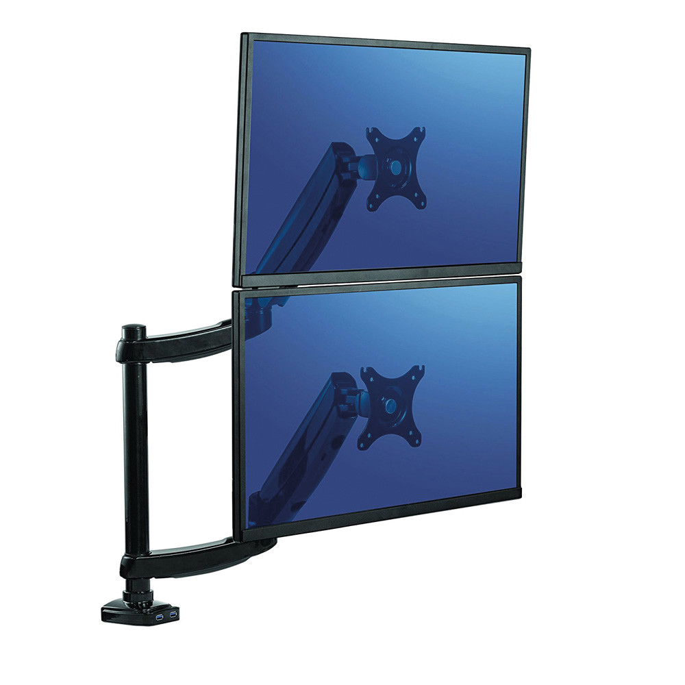 PLATINUM SERIES BRACCIO  MONITOR DOPPIO VERTICALE