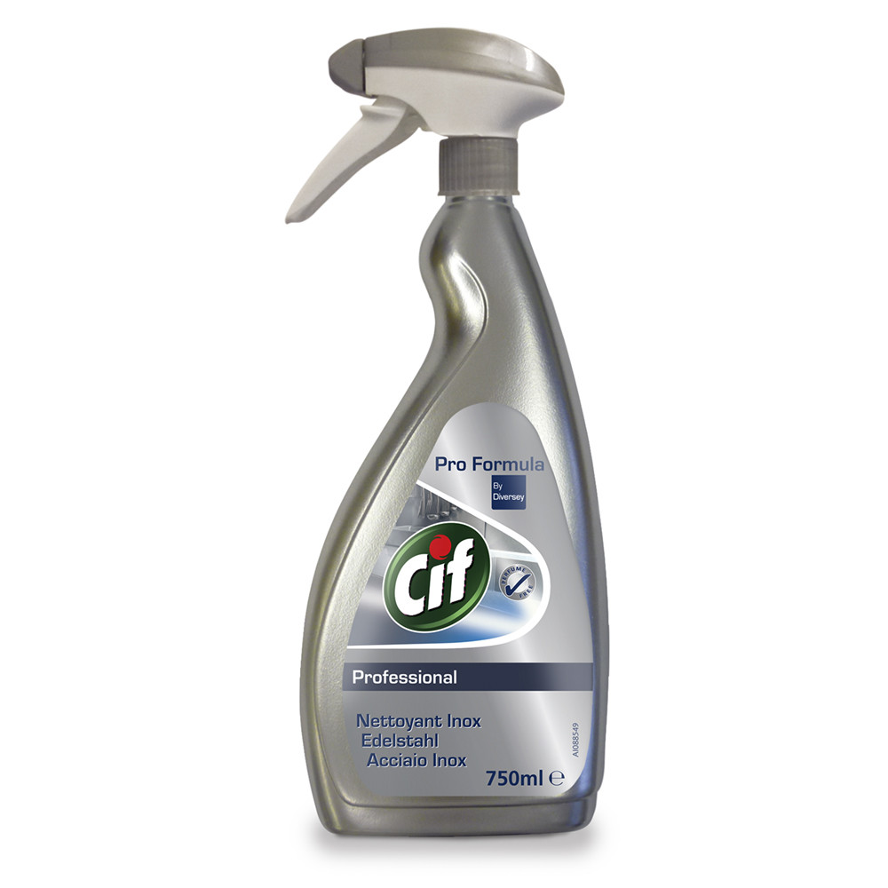 DETERGENTE CIF ACCIAIO   INOX 750ML