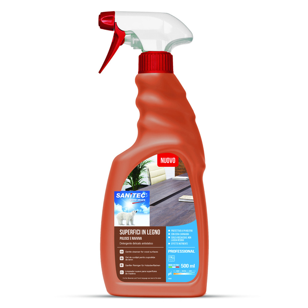 DETERGENTE LEGNO SANITEC 500ML.