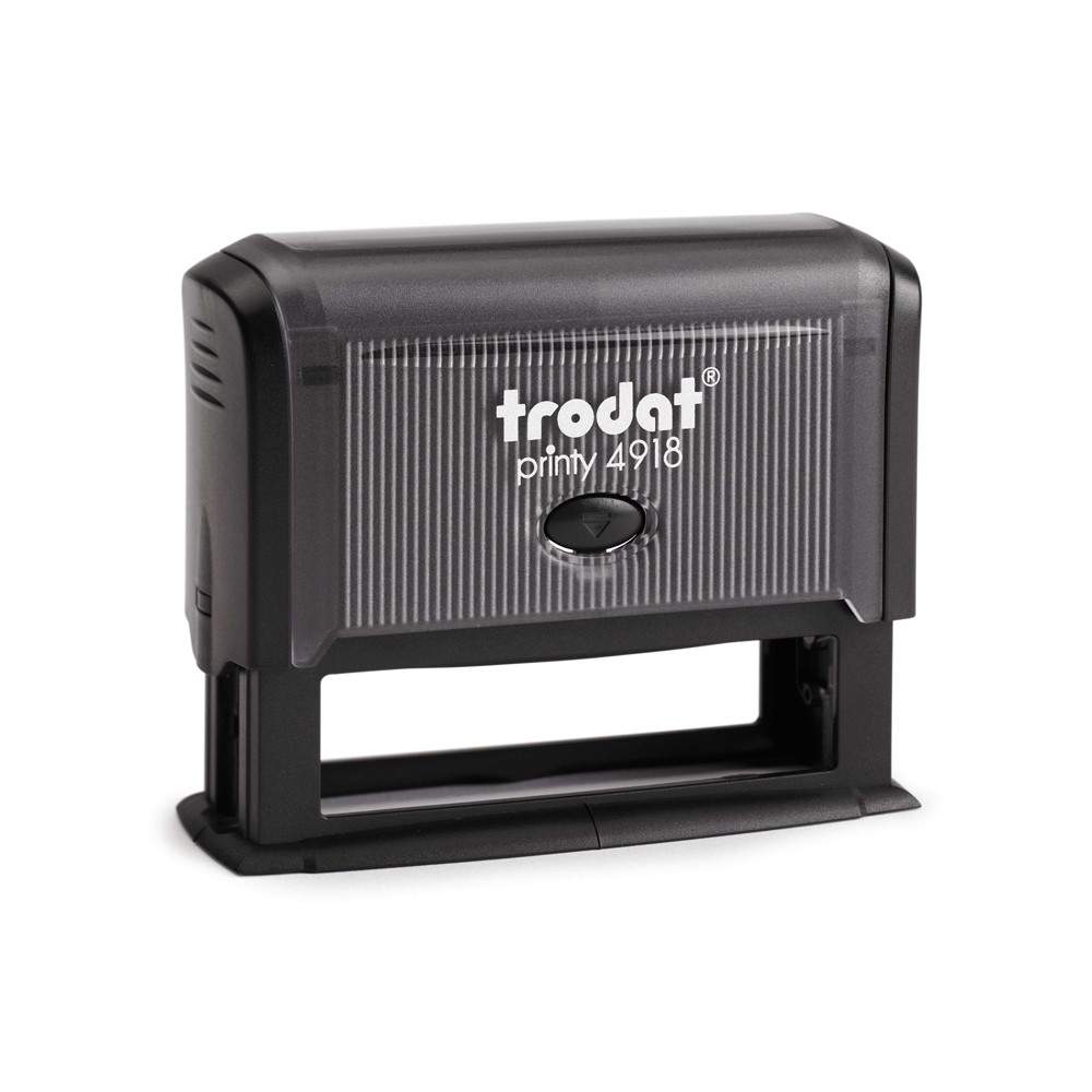 TIMBRO TRODAT PERS 4918 75X15MM 3 RIGHE TESTO NERO