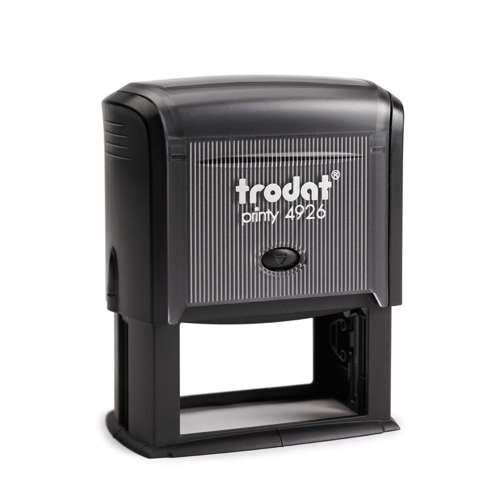 TIMBRO TRODAT PERS 4926 75X38MM 8 RIGHE TESTO NERO