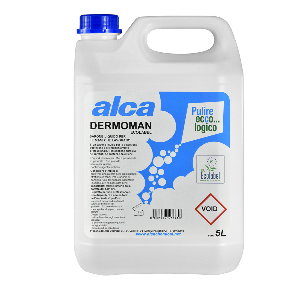 SAPONE LIQUIDO 5LT DERMOMAN ALCA