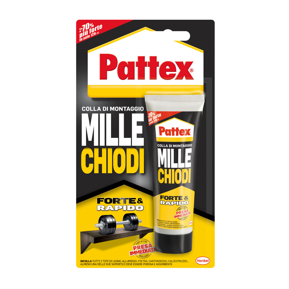 PATTEX MILLECHIODI FORTE E RAPIDO GR 100