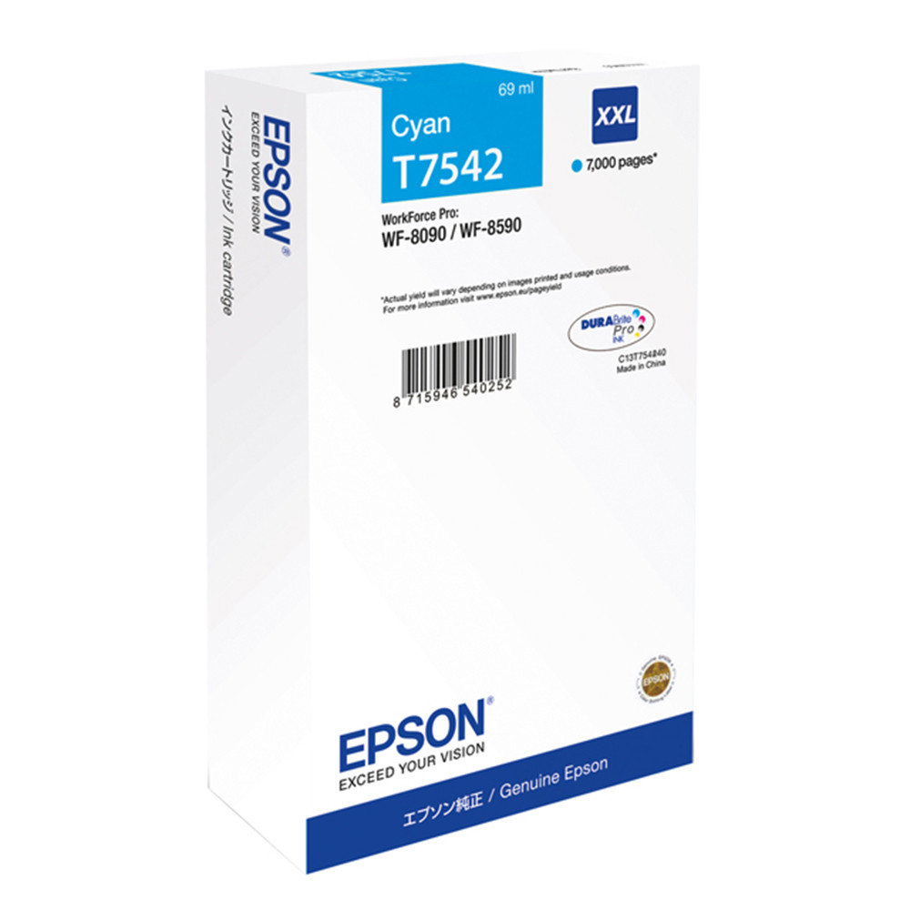 C13T75424N CARTUCCIA EPSON WF-8510DWF 8590DW DTW