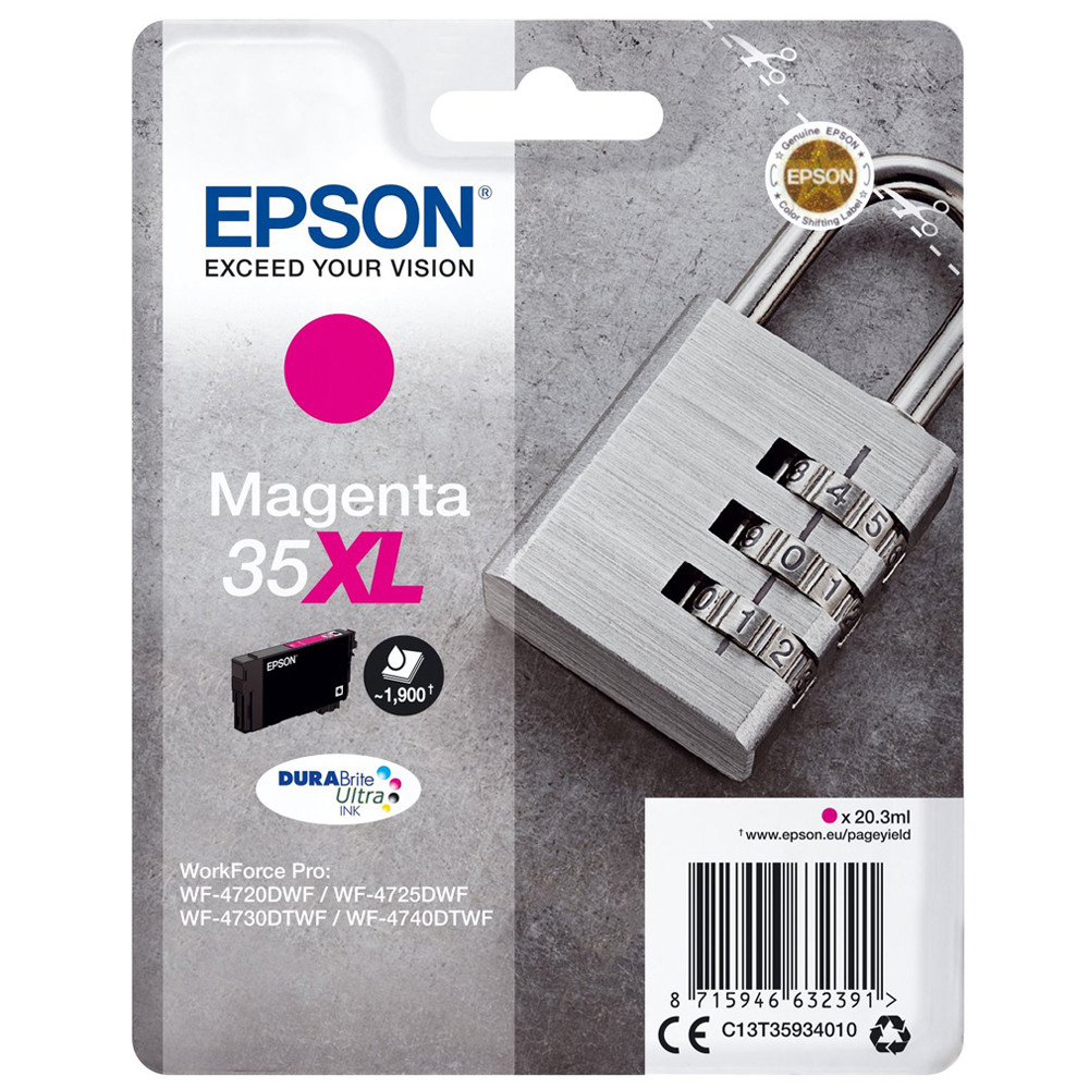 C13T359340   EPSON CARTUCCIA MAGENTA 35XL LUCCHET