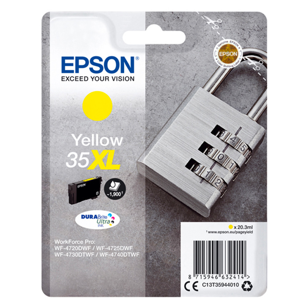 C13T35944010 EPSON CARTUCCIA GIALLO  35XL LUCCHET