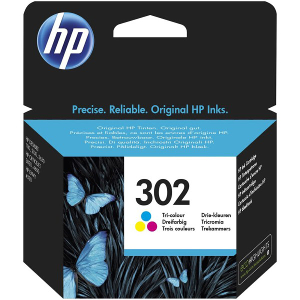 302 CARTUCCIA  HP F6U65AE PER OFFICEJET 2130-4520