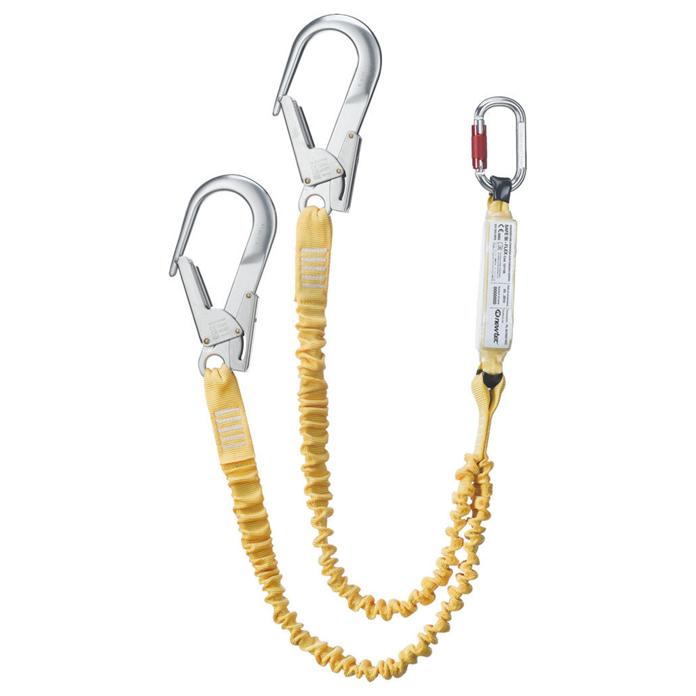 CORDINO ANTICADUTA SAFE BI-FLEX 2 PUNTI,C/ASS+CONN