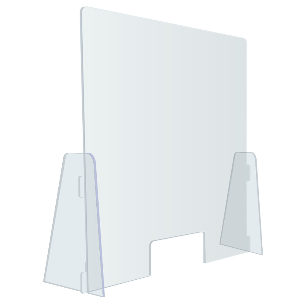 PARAFIATO A SINGOLA PARTE 80X80HX22 IN PLEXI 5MM CFINESTRA 22X11 CM