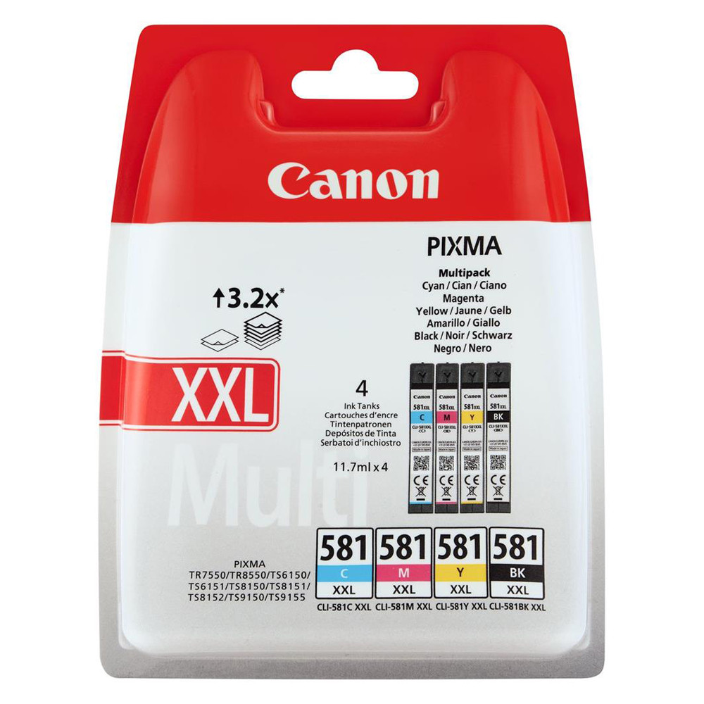 CLI-581XXL MULTI CARTUCCIA CANON PIXMA TS6150 8150