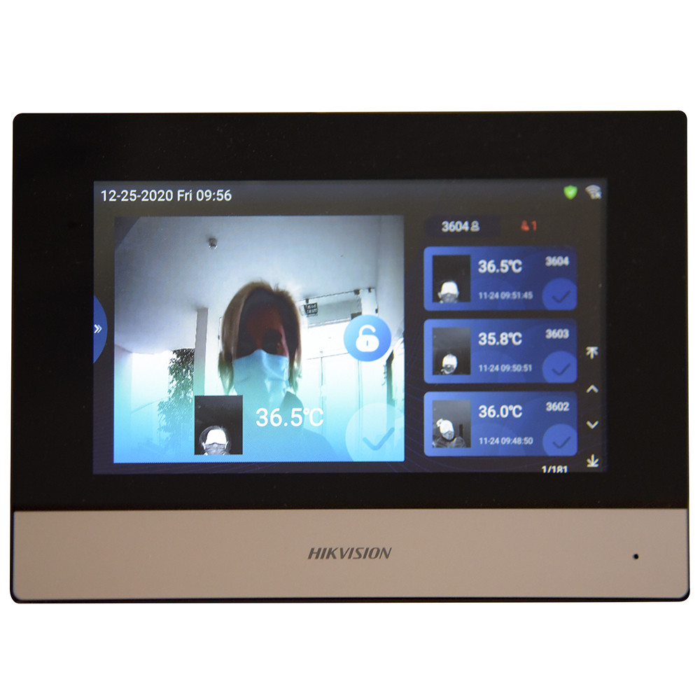 MONITORING TABLET CONTROLLO TERMP. PRES. MASCHERA