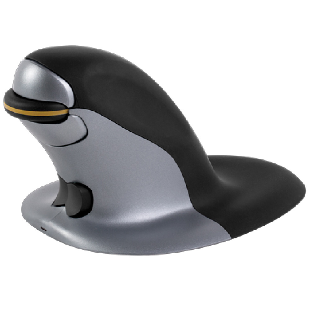 MOUSE PENGUIN GRANDE WIRELESS CON ANTIBATTERICO
