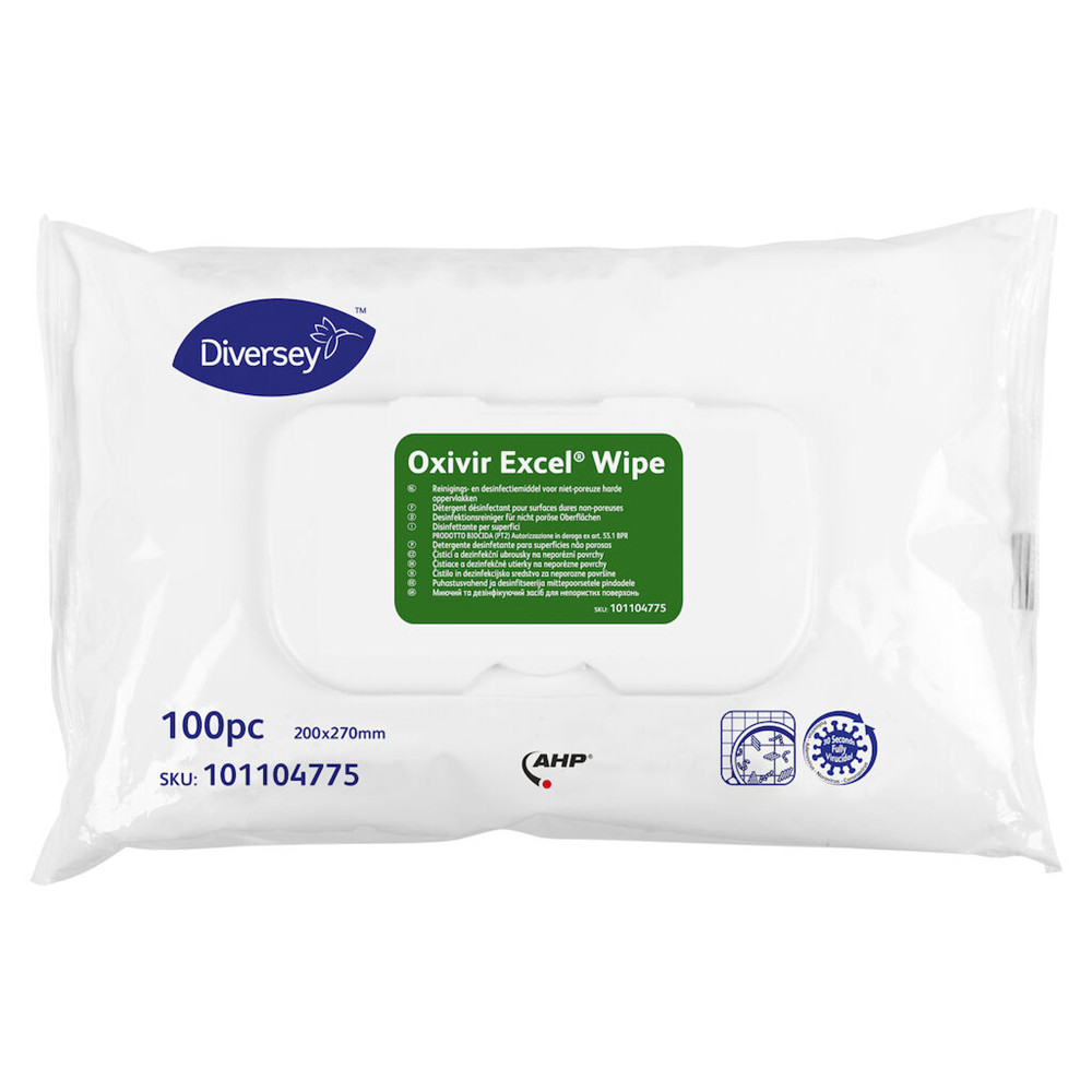 SALVIETTE IGIENIZZ.OXIVIREXCEL WIPES PMC(CF.100PZ)