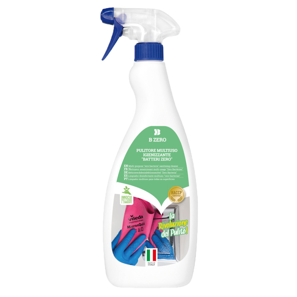 PULITORE MULTIUSO IGIENIZZANTE B ZERO 750ML