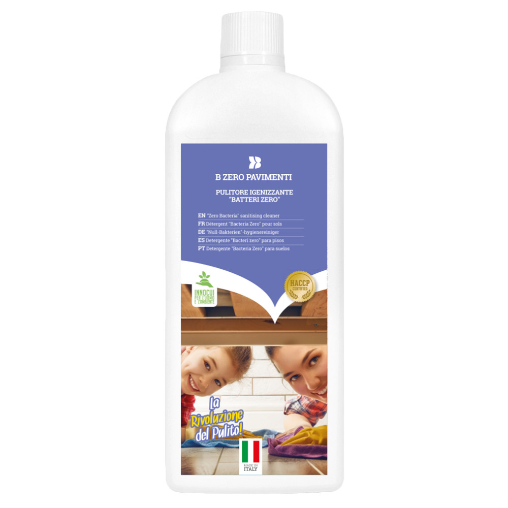 DETERGENTE UNIVERSALE    B ZERO PAVIMENTI 1L