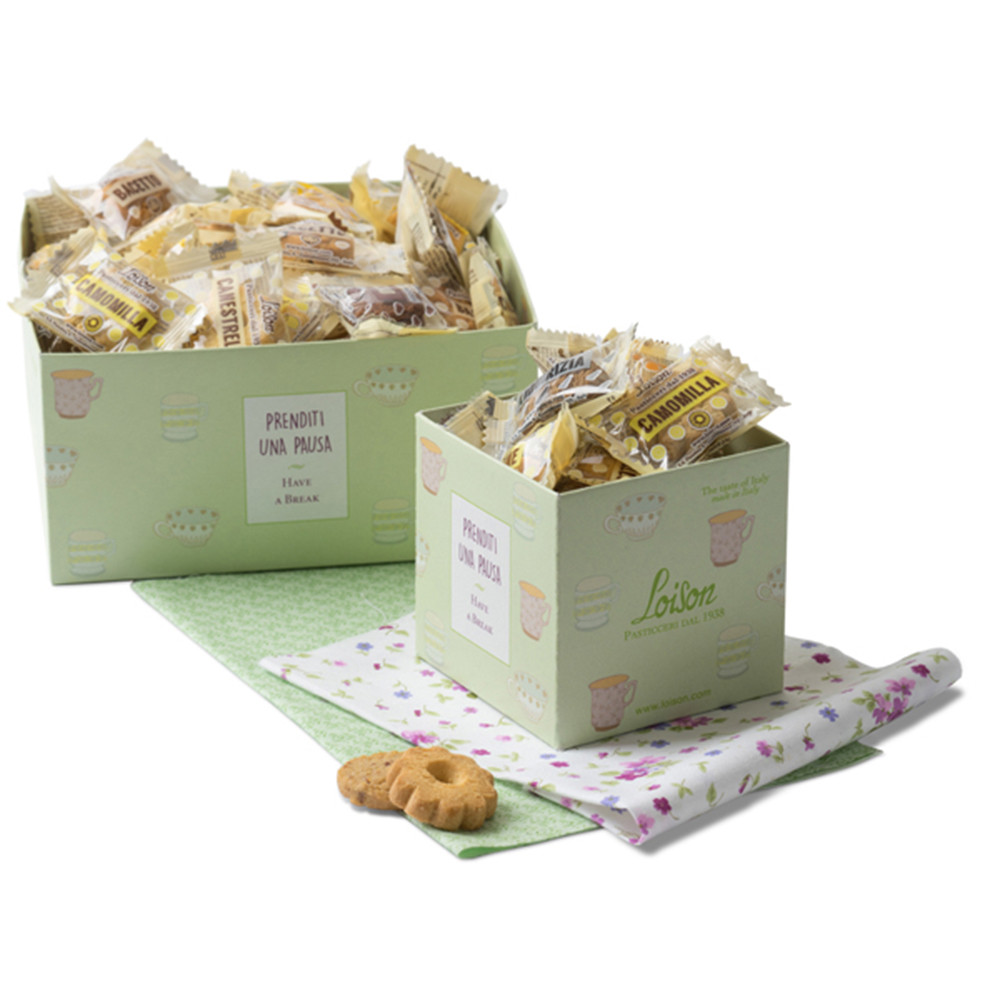 BISCOTTI AL BURRO ASSORTITI LOISON SCATOLA DA 200P