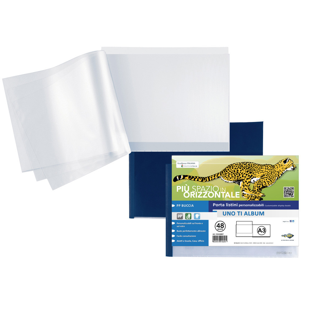 PORTALISTINO PERSONALIZZ.UNO-TI 42X30CM ORIZZ.48BU