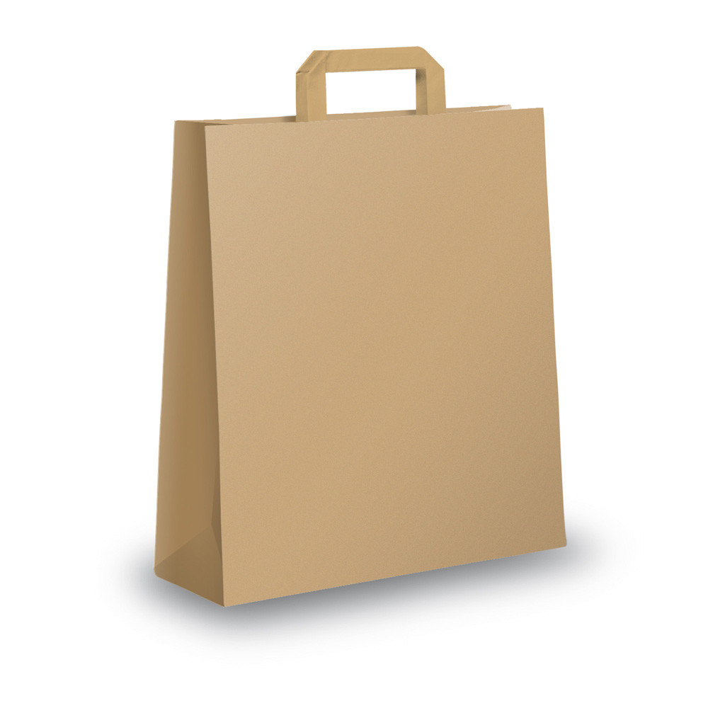 SHOPPER CARTA MAN.PIATTA 22X10X29CM (CF.25PZ)