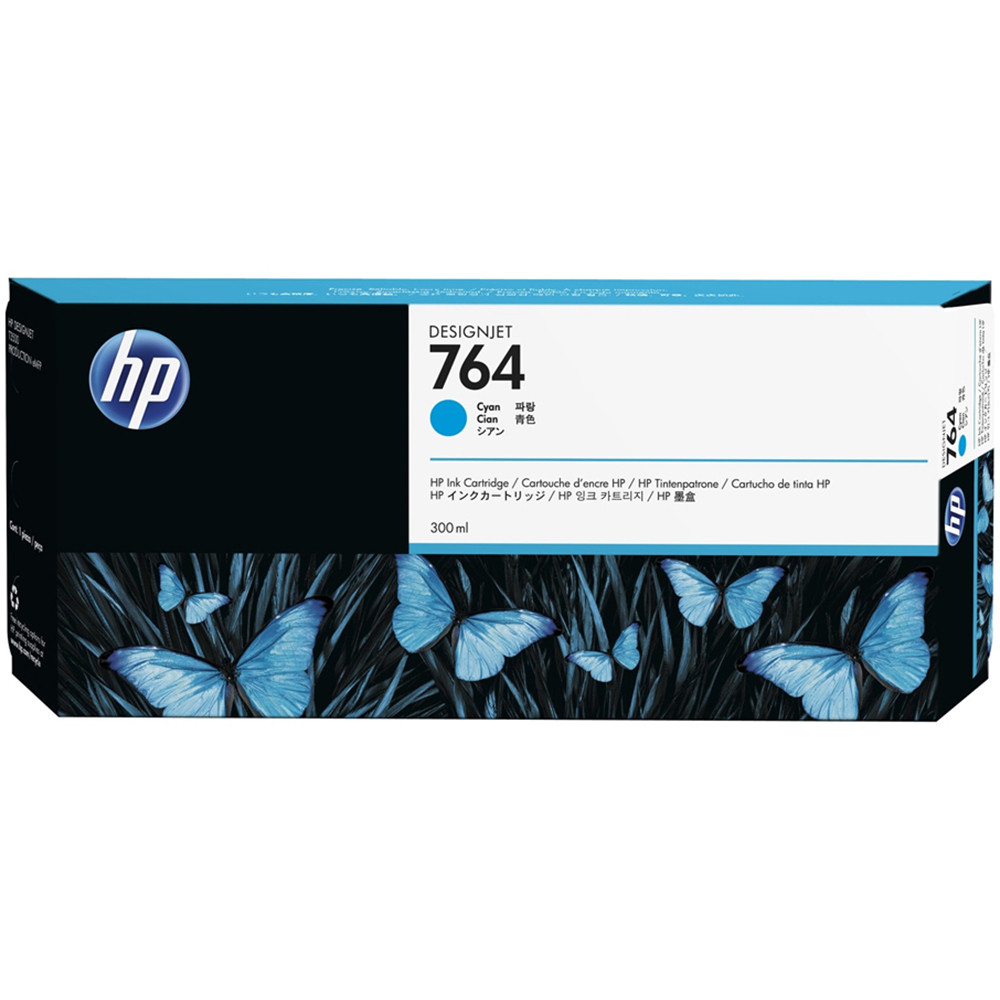 764 CARTUCCIA HP C1Q13A  CIANO 300ML