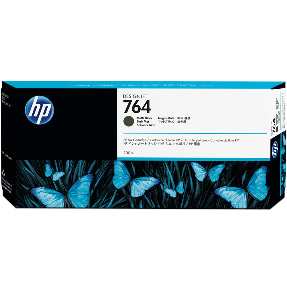 764 CARTUCCIA HP C1Q16A  NERO MATTE 300ML