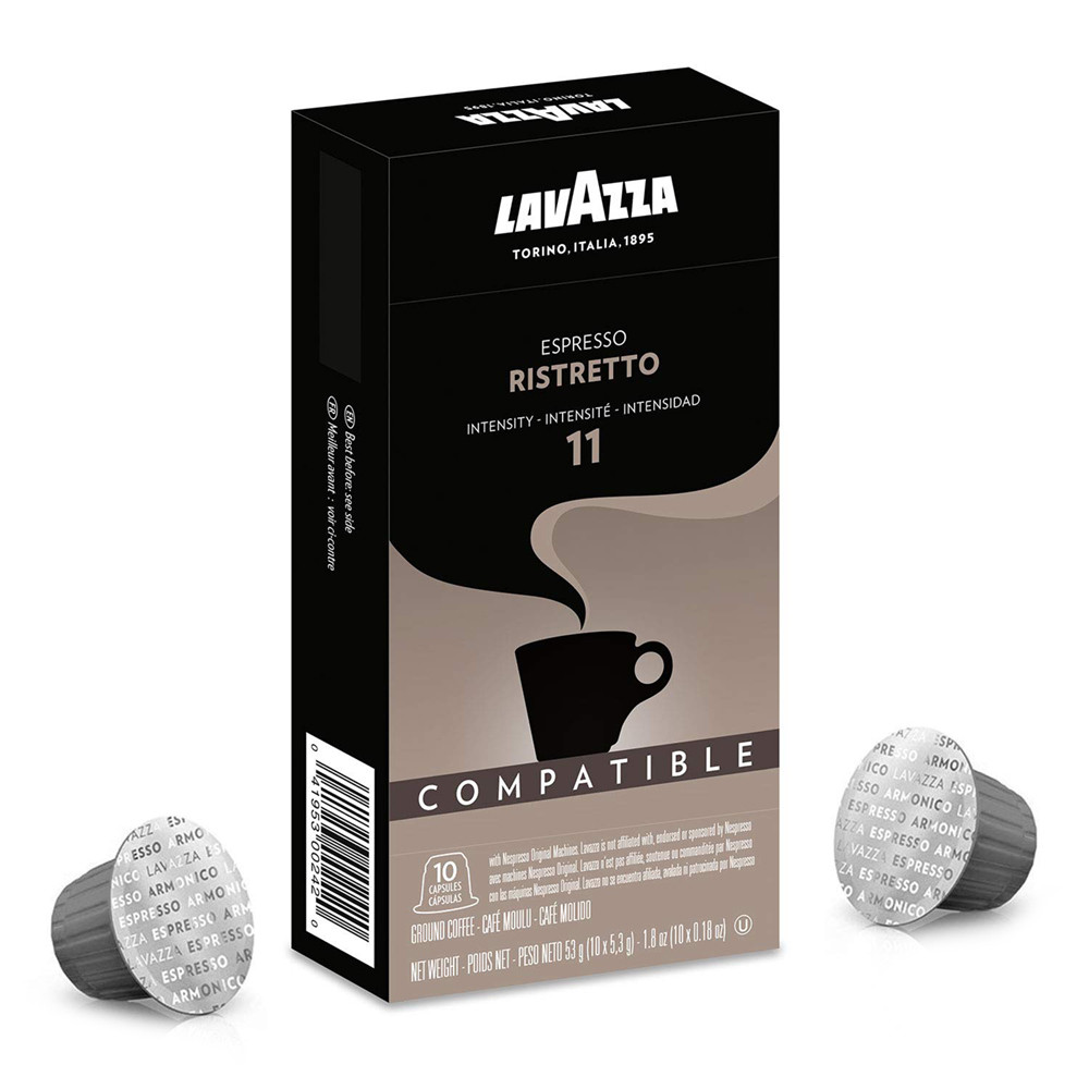 CAPSULE NESPRESSO PER LAVAZZA RISTRET(CF. 10PZ)