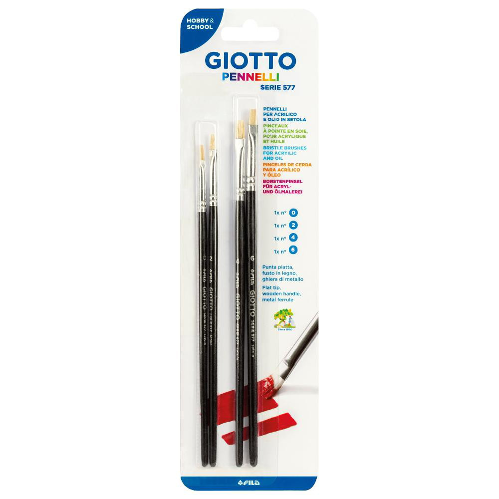 PENNELLI IN BLISTER P.TA PIAT.N.0,2,4,6 (CF.4PZ)