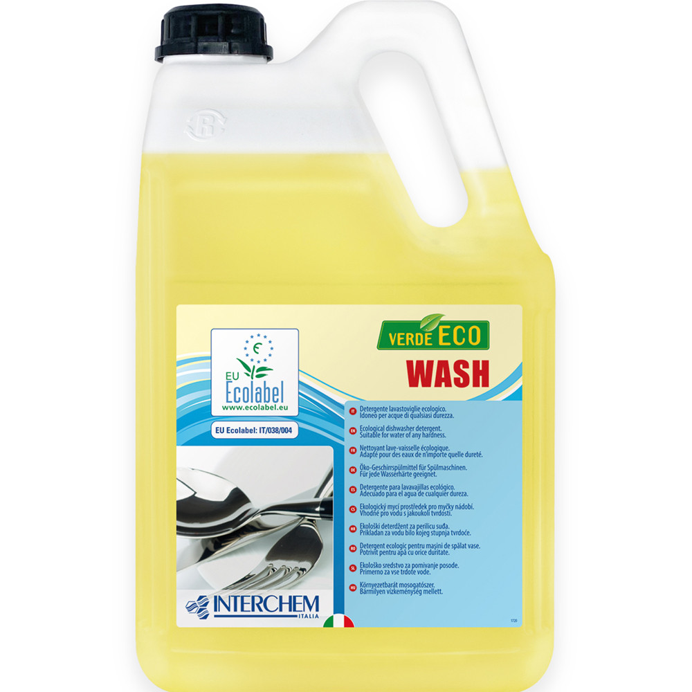 VERDE ECO WASH DETERGENTE LAVASTOVIGLIE LT 6