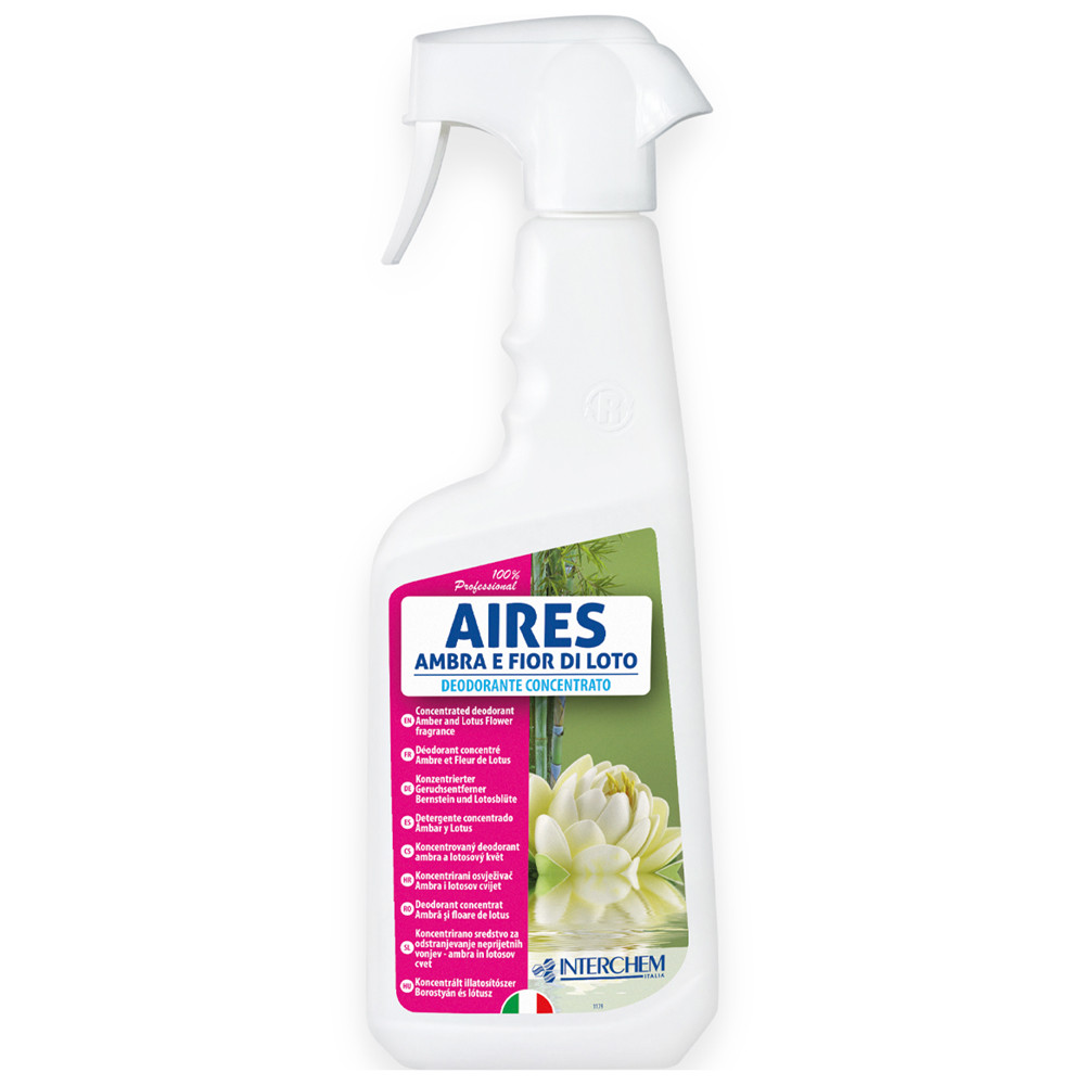 DEODORANTE SPRAY AIRES AMBRA E FIOR DI LOTO 750ML