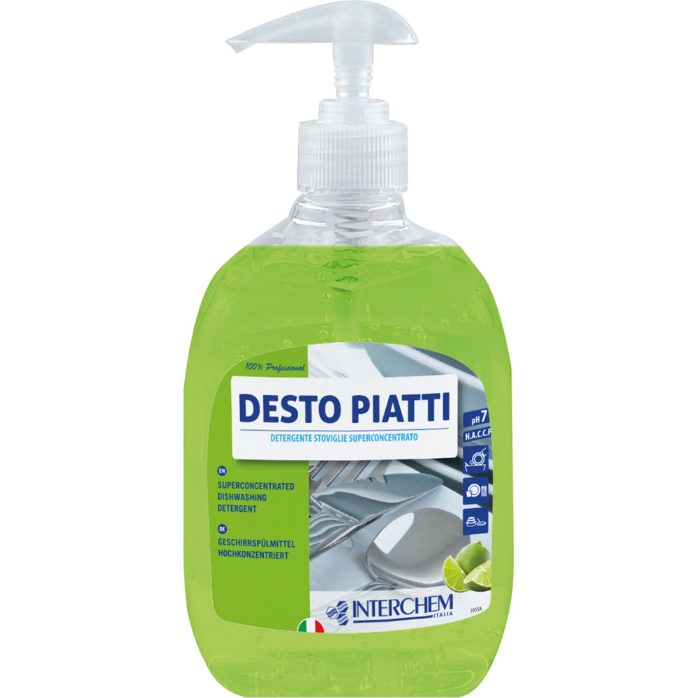 DETER. CONCENTRATO PIATTI A MANO DISPENSER 500ML