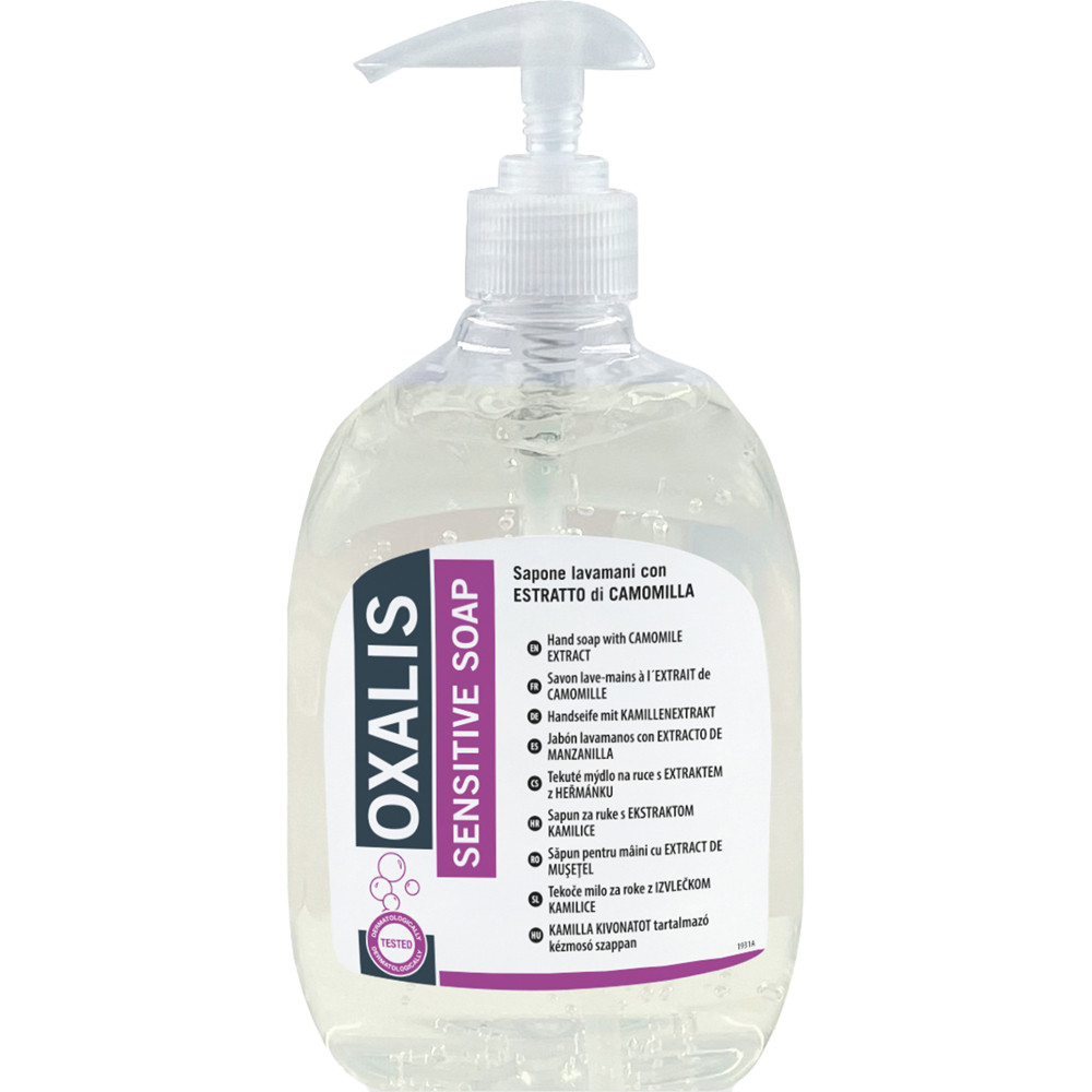 SAPONE LAVAMANI OXALIS SENSITIVE CAMOMILLA 500ML