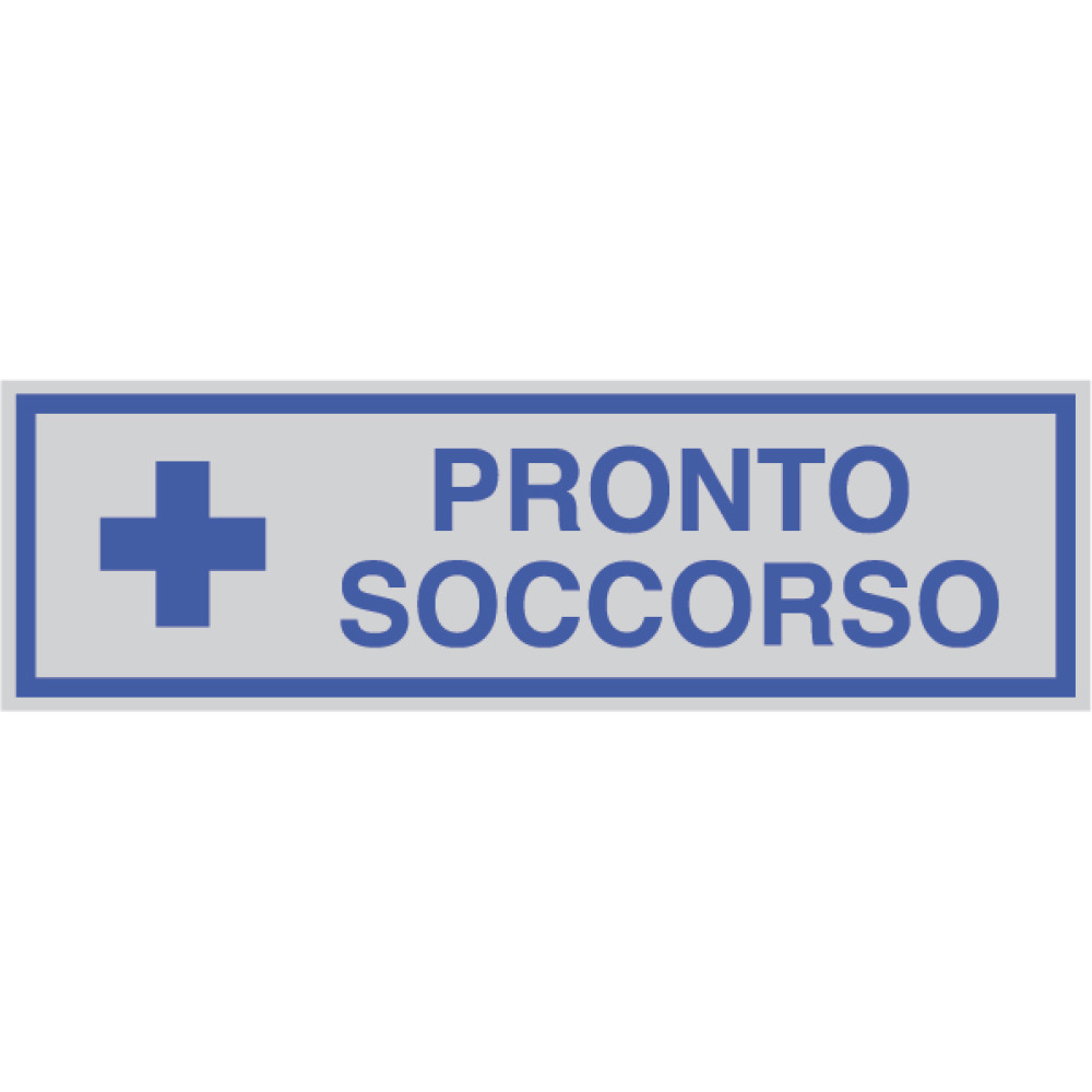 ETICHETTA ARGENTO "PRONTOSOCCORSO"