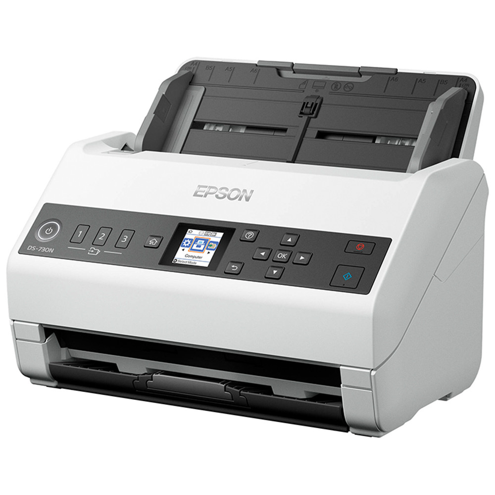 SCANNER EPSON WORKFORCE  DS-730N A4 600 DPI ADF