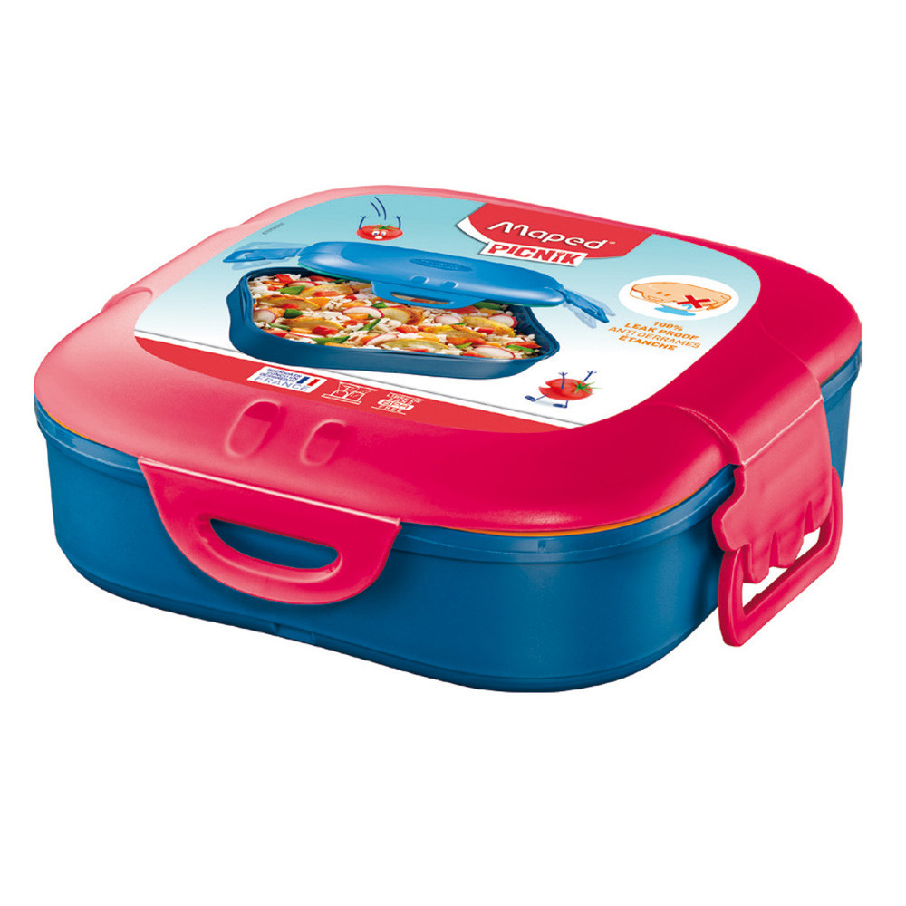 LUNCH BOX 1 SCOMPARTIMENTO ROSA CORALLO PICNIK CON