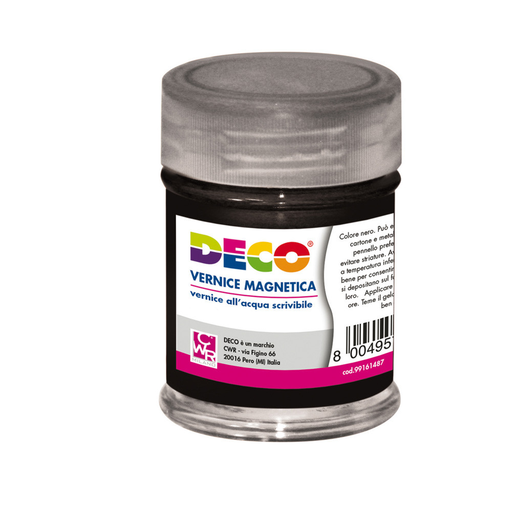 VERNICE LAVAGNA MAGNETICA ALL'ACQUA NERO 120GR DEC