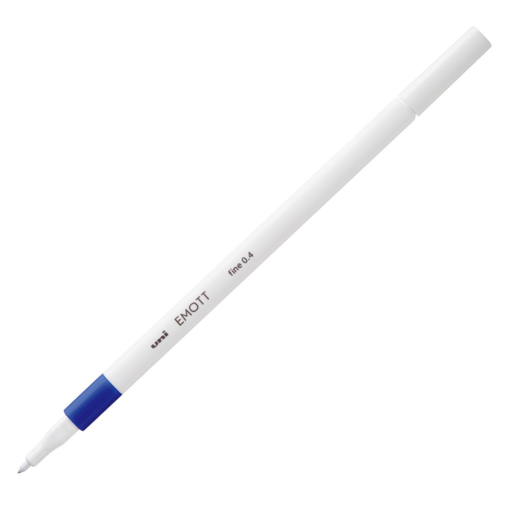 FINELINER EMOTT TRATTO 0.4MM BLU UNI MITSUBISHI