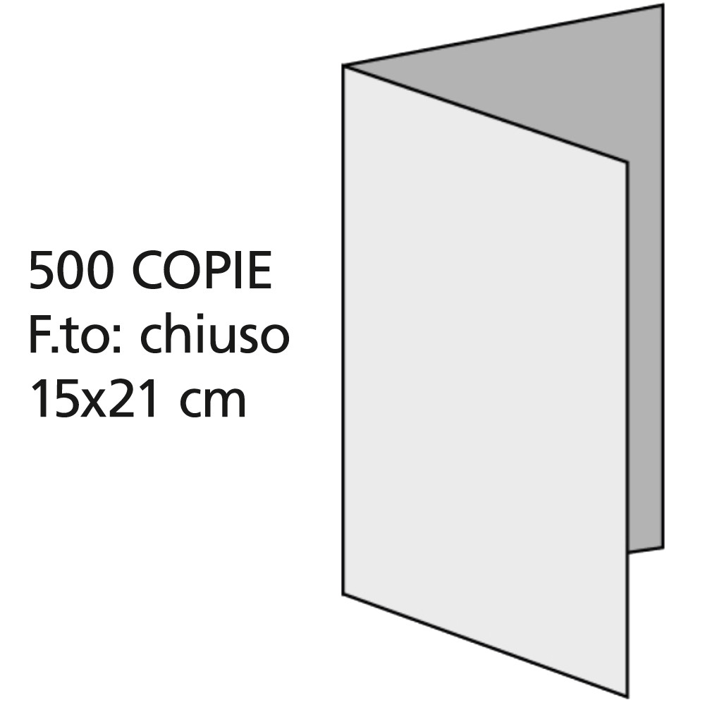 PIEG 2ANTE CARTA PATINATA130G 10X21 STAMPA 4 COLOR